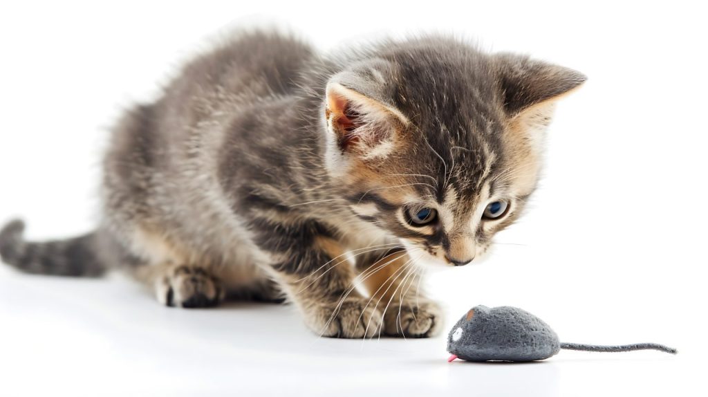 Quelle souris robot pour un chat Norvégien qui la renverse ?