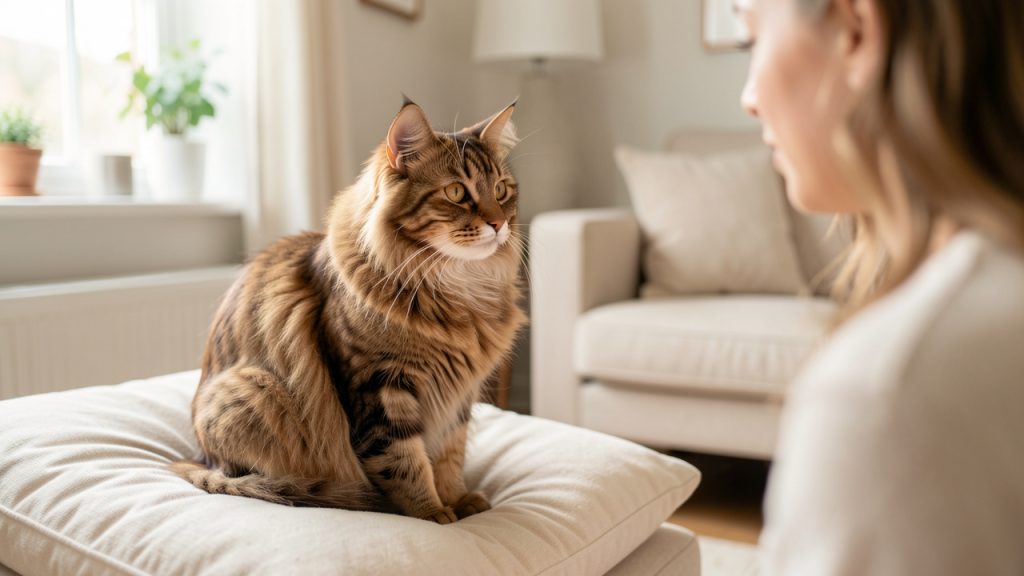 Comment savoir si votre chat reconnaît son nom sans venir à l’appel ?
